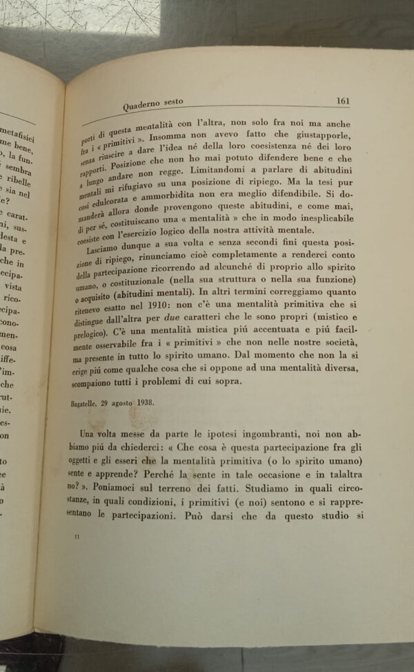 I quaderni – Lucien Lévy-Bruhl – Einaudi, 1952 - immagine 4