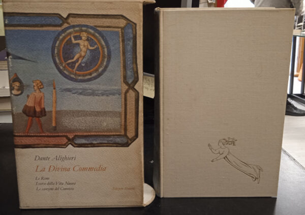 La Divina Commedia e tutte le rime – Dante - Einaudi, 1954 con cofanetto