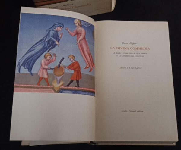 La Divina Commedia e tutte le rime – Dante - Einaudi, 1954 con cofanetto - immagine 4