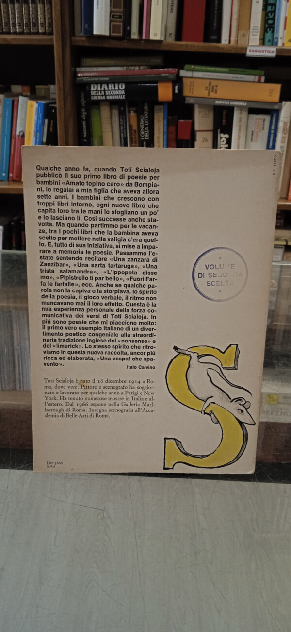 Una vespa! Che spavento. Poesie con animali – Toti Scialoja – Einaudi, 1975 - immagine 9