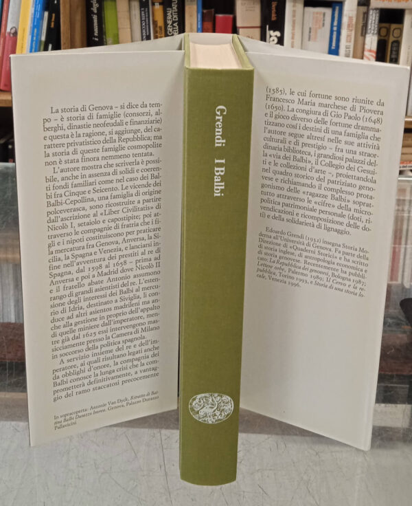 I Balbi. Una famiglia genovese fra Spagna e Impero – Edoardo Grendi – Einaudi, 1997 - immagine 8